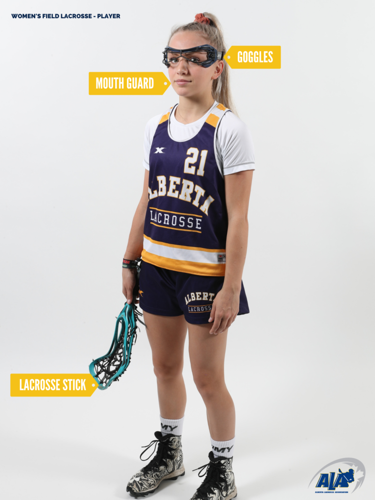 Female Field Lacrosse Player guide