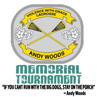 Andy Woods Memorial Lacrosse Tournament Kelowna Logo