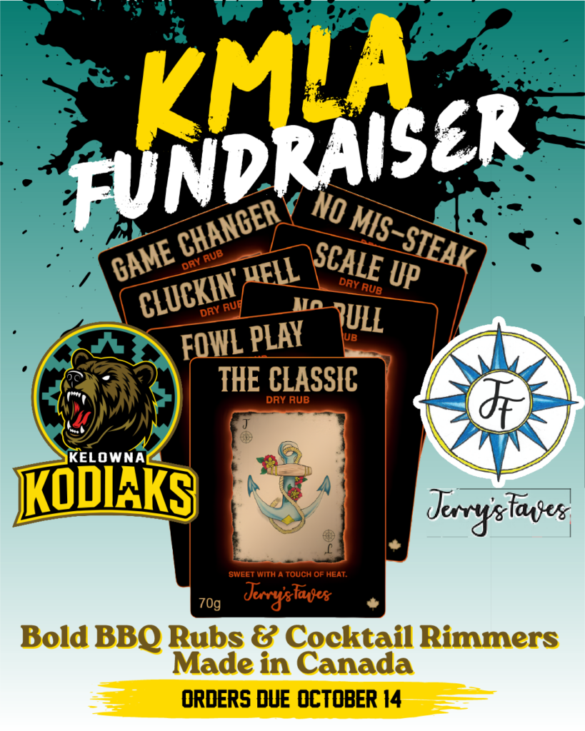 Jerry's faves fundraiser partner with Kelowna Minor Lacrosse